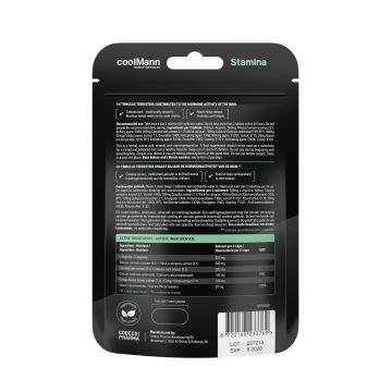 Cobeco CoolMann Stamina Tabletten - 60 Stück