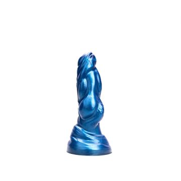 Kiotos Revolt Dildo Blue Wave 09 Medium - 22 cm