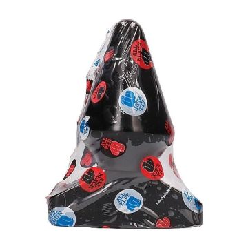 All Black Buttplug XXL Schwarz - 18,5 cm
