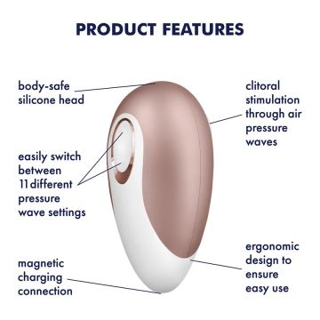 Satisfyer Pro Deluxe - Gold/Weiß