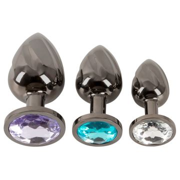 Anos - Metall Buttplug Set