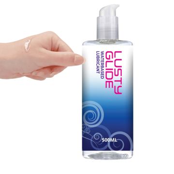 Lusty Glide Gleitmittel Wasserbasis - 500 ml