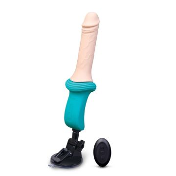 B-Vibe Stotende Vibrator met Afstandsbediening - Lichte Huidskleur