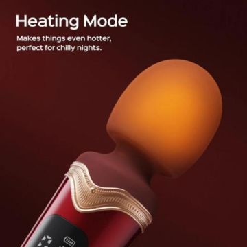 HoneyPlayBox Heizender Wandvibrator Stormi - Rot