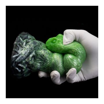 Monster Dildo Gode Pitruk - Grün