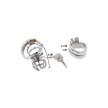 Peniskäfig Verstecktes Verlangen Extreme - Metall