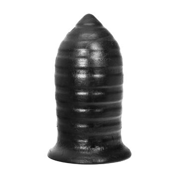 Schwarzer Buttplug Clock 17 x 8 cm