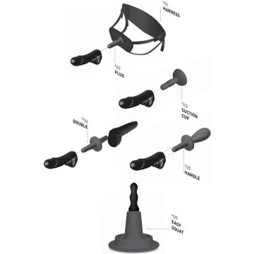 Buttplug Patrol - Schwarz - 23 cm