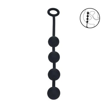 Analkugeln M 3 cm - Schwarz