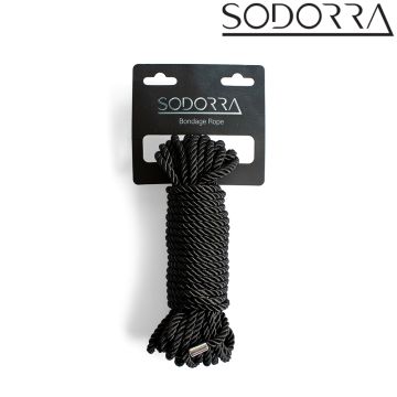 Bondage-Seil SODORRA 10 Meter - Schwarz