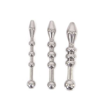 Urethral Trainer Kit Perlende Penisplug 3 Stück