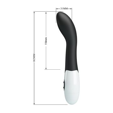 G-Punkt Vibrator Bishop - Schwarz