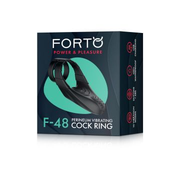 Vibrierender Perineum Doppelte Cockring F-48