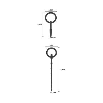Penis Plug Set Klein 2 Stück