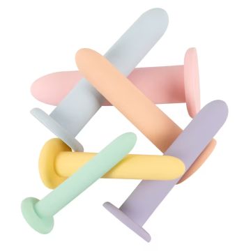 6 Delige Dildo Set in Pastel Kleuren