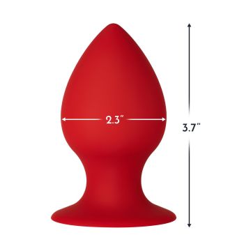Buttplug F-98 Cone Medium - Rot