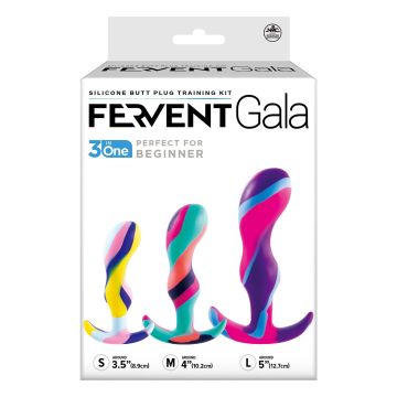 3 In 1 Buttplug Fervent Gala Set