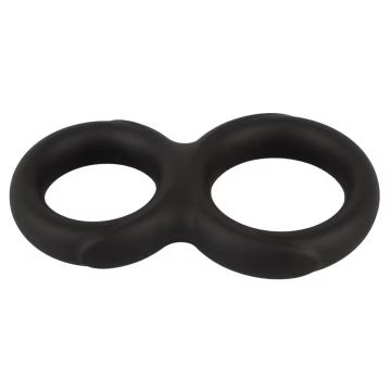 Doppel-Penisring - Schwarz