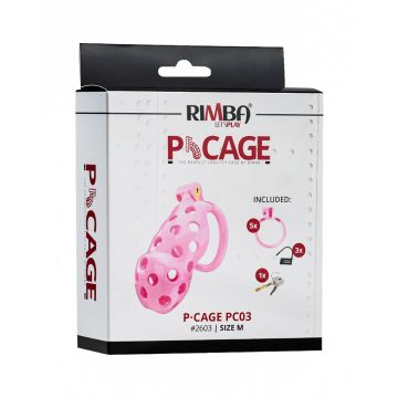 Peniskäfig P-Cage PC03 Größe M - Rosa