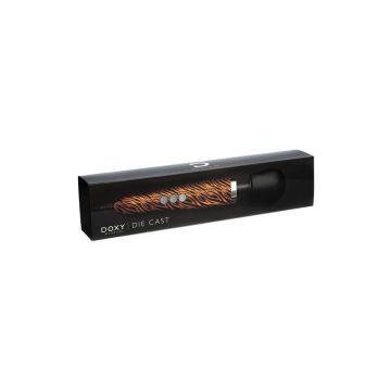 Doxy Die Cast Metal Wand Massager - Tijger Patroon