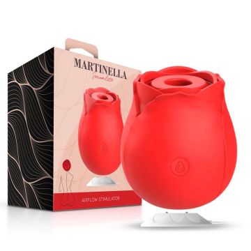 Martinella Rose Luftdruck Stimulator mit Saugmodi