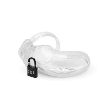 Keuschheitskäfig Transparent Lockdown - Medium