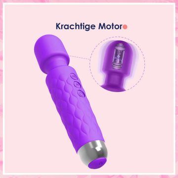 Magic Wand Vibrator Wacko Touch - Lila