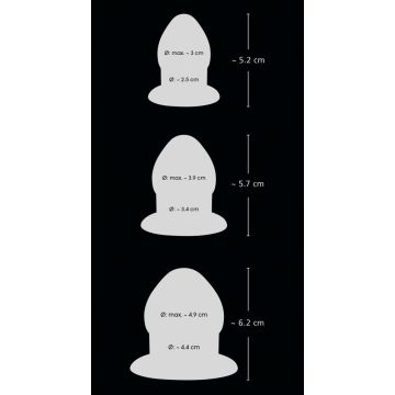Buttplug-Set Anal Dehnung