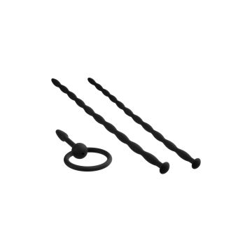 3 in 1 Penis Pluggen Knot Knot Urethral Sound