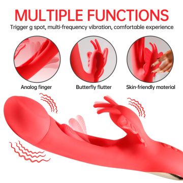 Butterfly Vibrator mit Zungenbewegungen B- Serie Cute