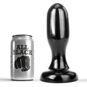 All Black Buttplug Schwarz - 19,5 cm