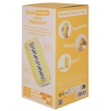 Tenga Masturbator Puffy - Gelb