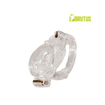 Brutus Keuschheitskäfig Doorman Transparent - 3,6 cm