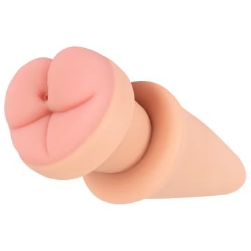 Buttplug und Penisverlängerung 2 in 1 - Nature Skin