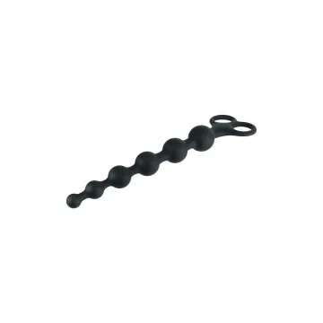 Gerippte Silikon Analkugeln 26 cm