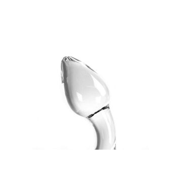 Kiotos Glazen Buttplug met O-Ring Transparant - 14.5 cm