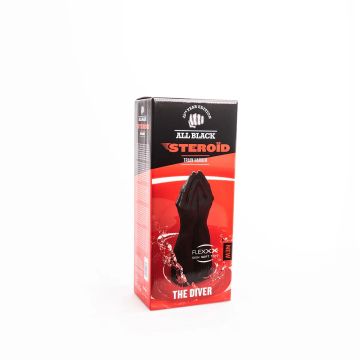All Black Steroid The Diver Schwarz - 34,5 cm