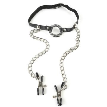 O-Ring-Knebel mit Nippelklemmen