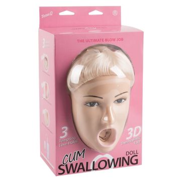 Aufblaspuppe Cum Swallowing Tessa