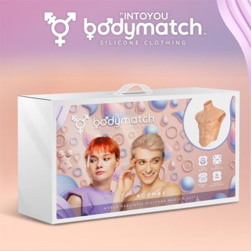 BODYMATCH Boomax Hyper Realistische Tragbare Muskeln Silikon - S