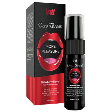 Mundspray Deep Throat Intt mit Erdbeergeschmack