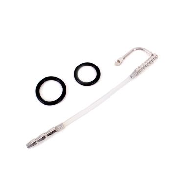 Urethral-Katheter mit geripptem Plug - L