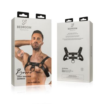 Bondage-Harness Bruno - Schwarz