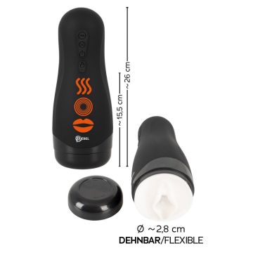 Rebel Masturbator mit 3 Funktionen - Vagina