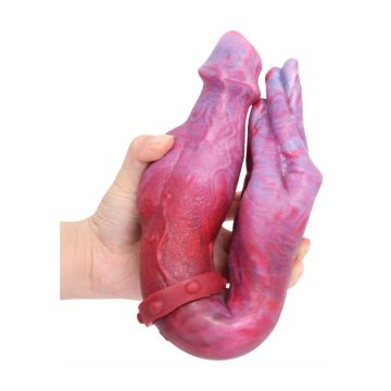 Doppelte Monster Dildo Duo Hand