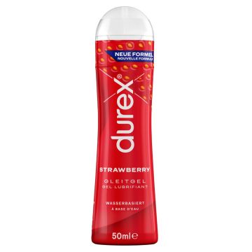Durex Wasserbasis Gleitmittel Erdbeeren 50 ml