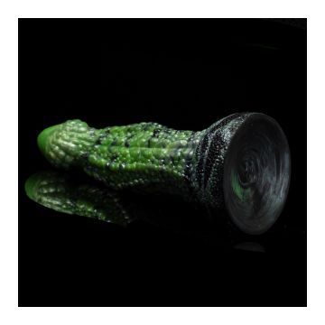 Monster Dildo Gode Puruk - Grün