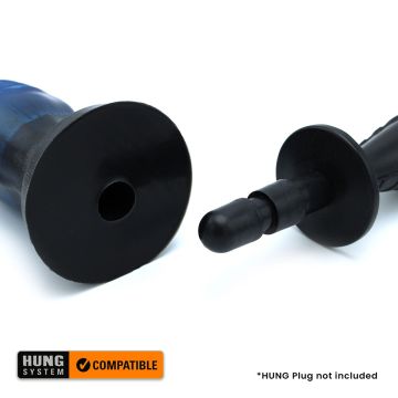 Kiotos Revolt Dildo Blue Wave 27 - 27 cm
