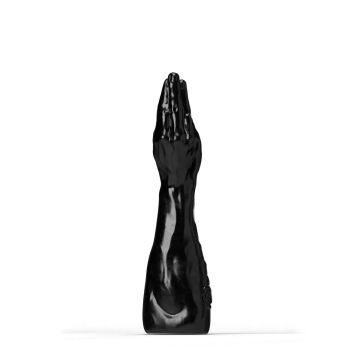 All Black Steroid Fisting Dildo Backstroke Schwarz - 44 cm