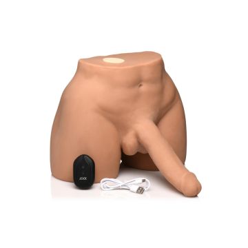 Automatische Quetschende & Vibrierende Masturbator Jock Mittel